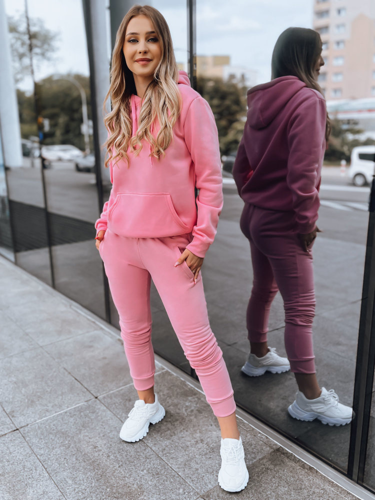 Růžová souprava s kapucí DRESSLILY (Velikost S)