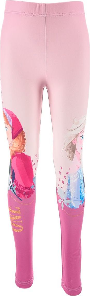 Růžové legíny s princeznami Disney Frozen (Velikost 98/104)