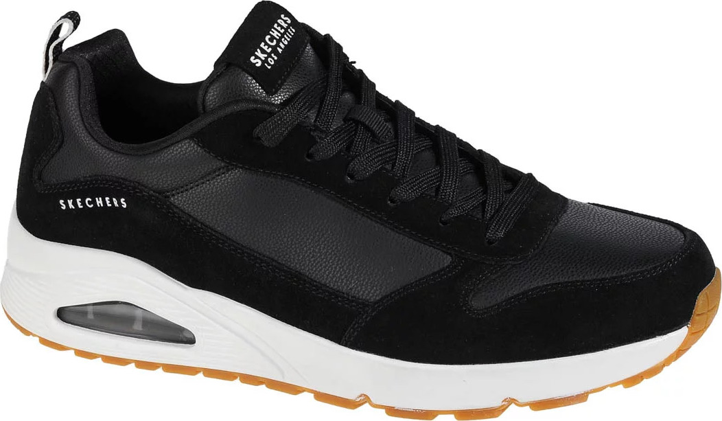 ČERNÉ PÁNSKÉ TENISKY SKECHERS UNO-STACRE 52468-BKW Velikost: 44