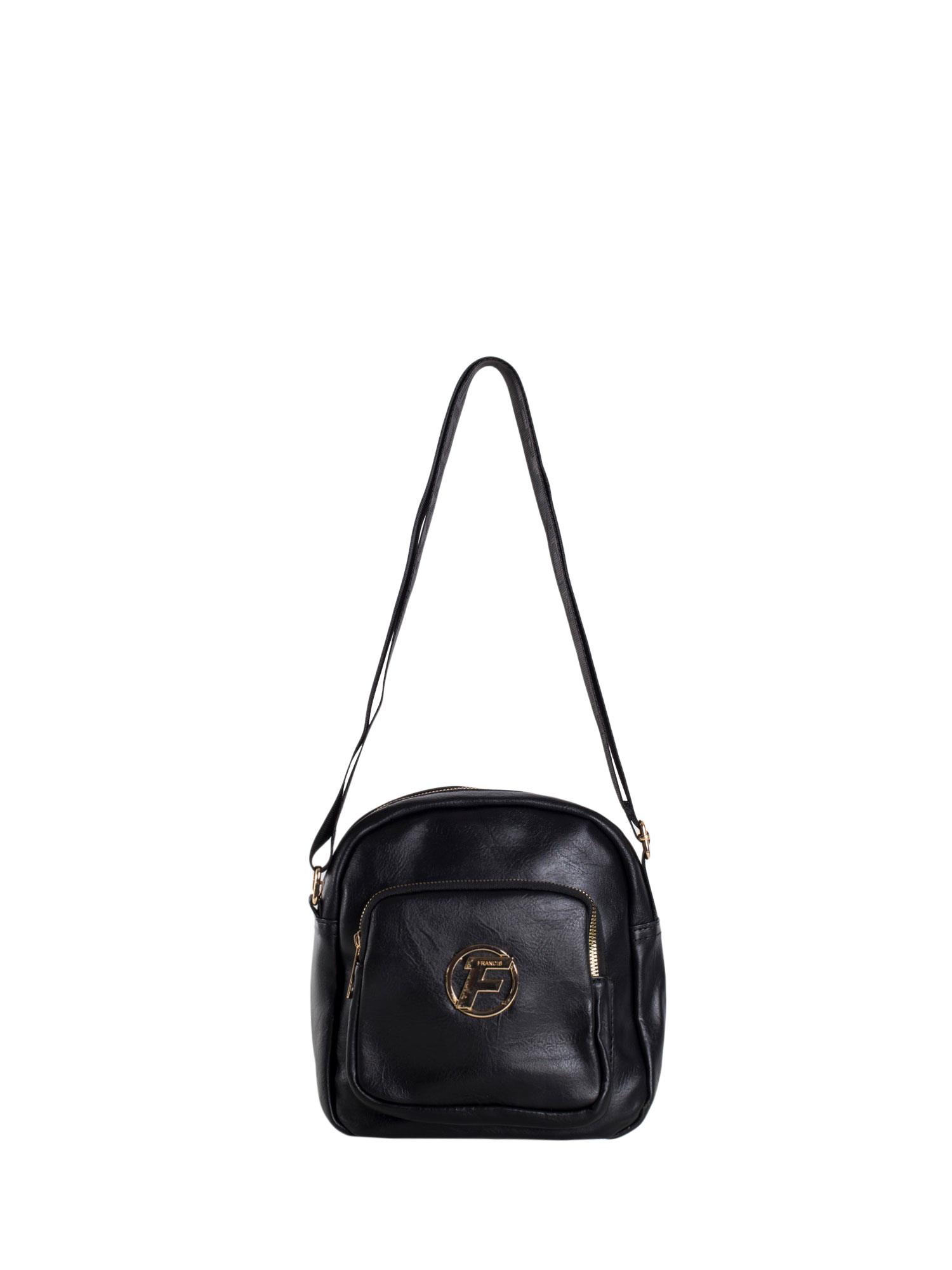 ČERNÁ MALÁ CROSSBODY KABELKA OW-TR-F-525-BLACK Velikost: ONE SIZE