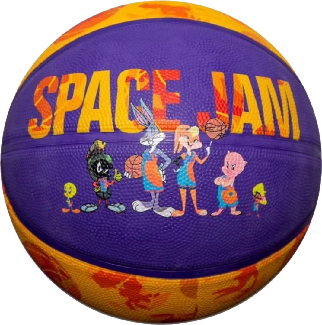 BASKETBALOVÝ MÍČ SPALDING SPACE JAM TUNE SQUAD BALL 84595Z Velikost: 7