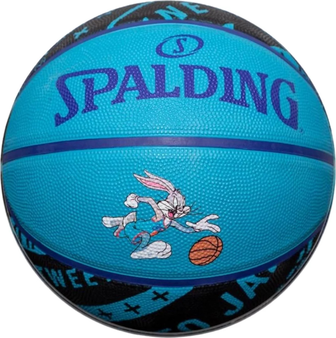 BASKETBALOVÝ MÍČ SPALDING SPACE JAM TUNE SQUAD BUGS BALL 84598Z Velikost: 7