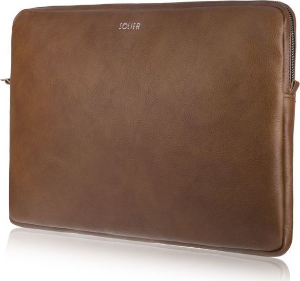 KOŽENÉ HNĚDÉ POUZDRO NA NOTEBOOK 13" (SA23 13CALI VINTAGE BROW) Velikost: ONE SIZE