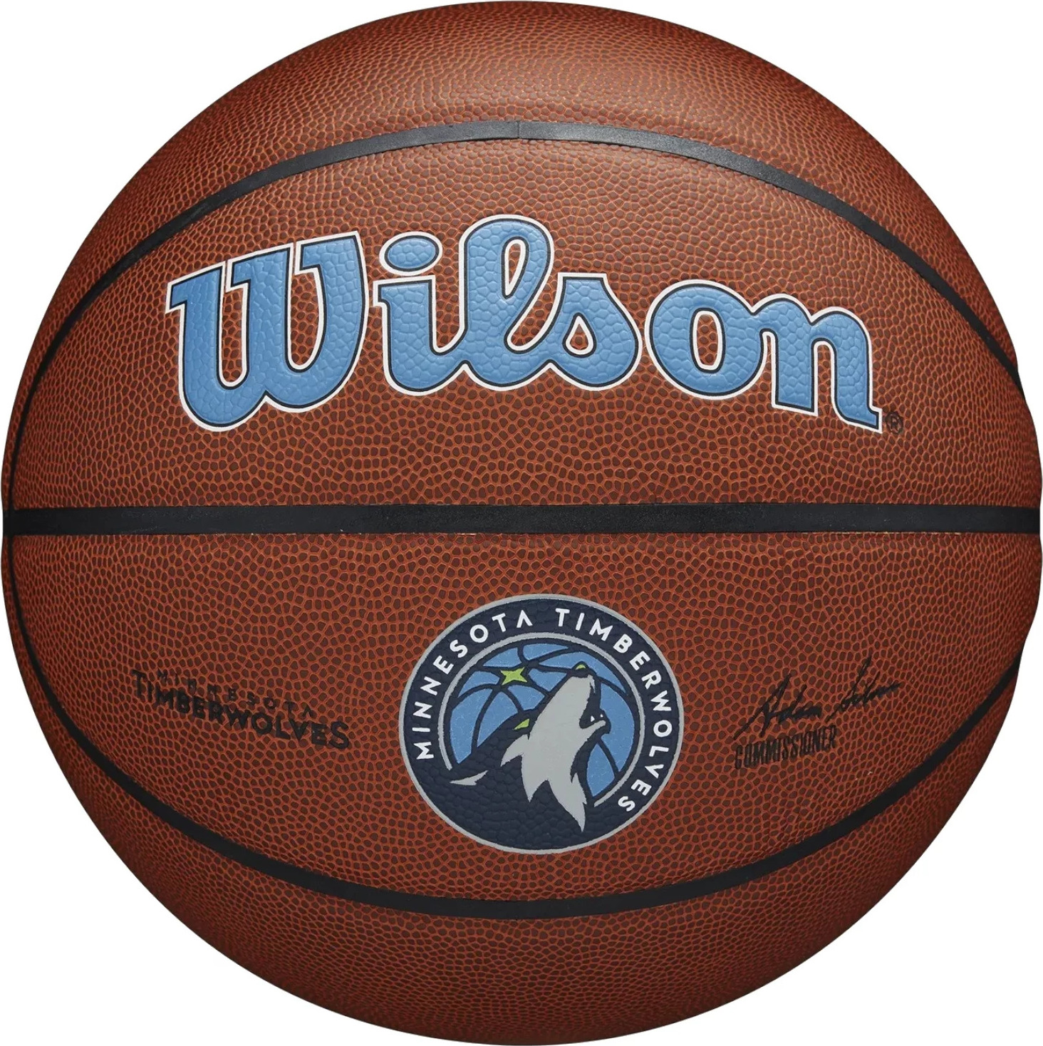 WILSON TEAM ALLIANCE MINNESOTA TIMBERWOLVES BALL WTB3100XBMIN Velikost: 7