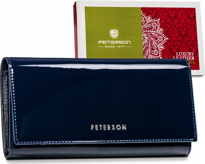 PETERSON TMAVĚ MODRÁ PENĚŽENKA Y064 PTN BC-467-NAVY-BLUE Velikost: ONE SIZE