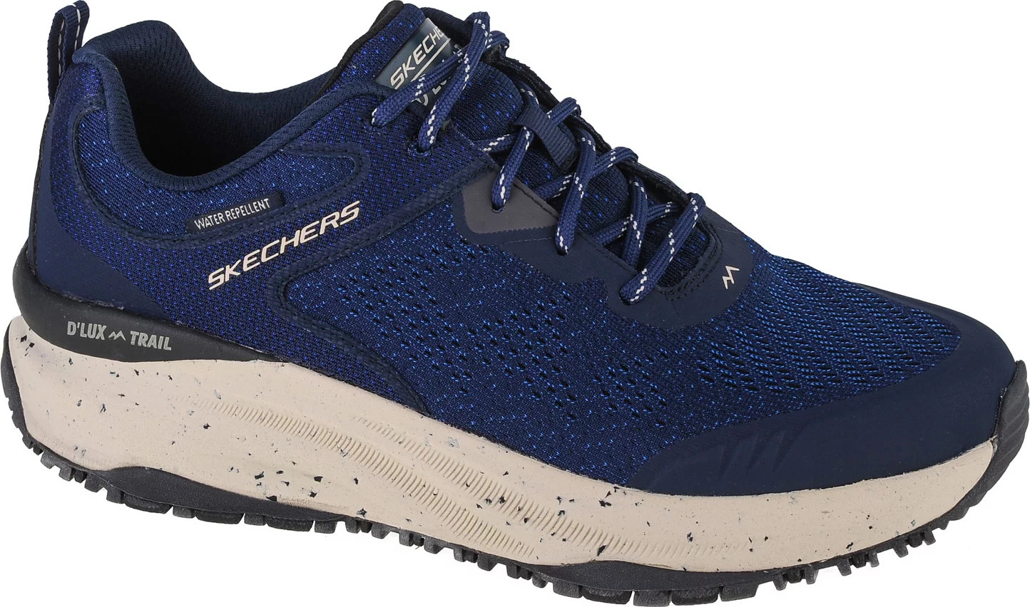 TMAVĚ MODRÉ PÁNSKÉ TENISKY SKECHERS D'LUX TRAIL 237336-NVY Velikost: 45