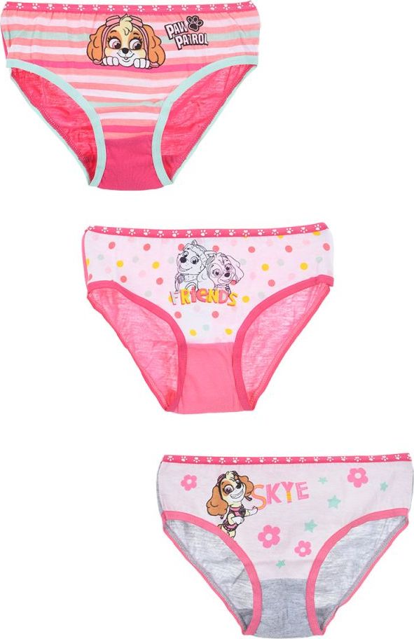 Set růžových kalhotek Paw Patrol - 3 ks