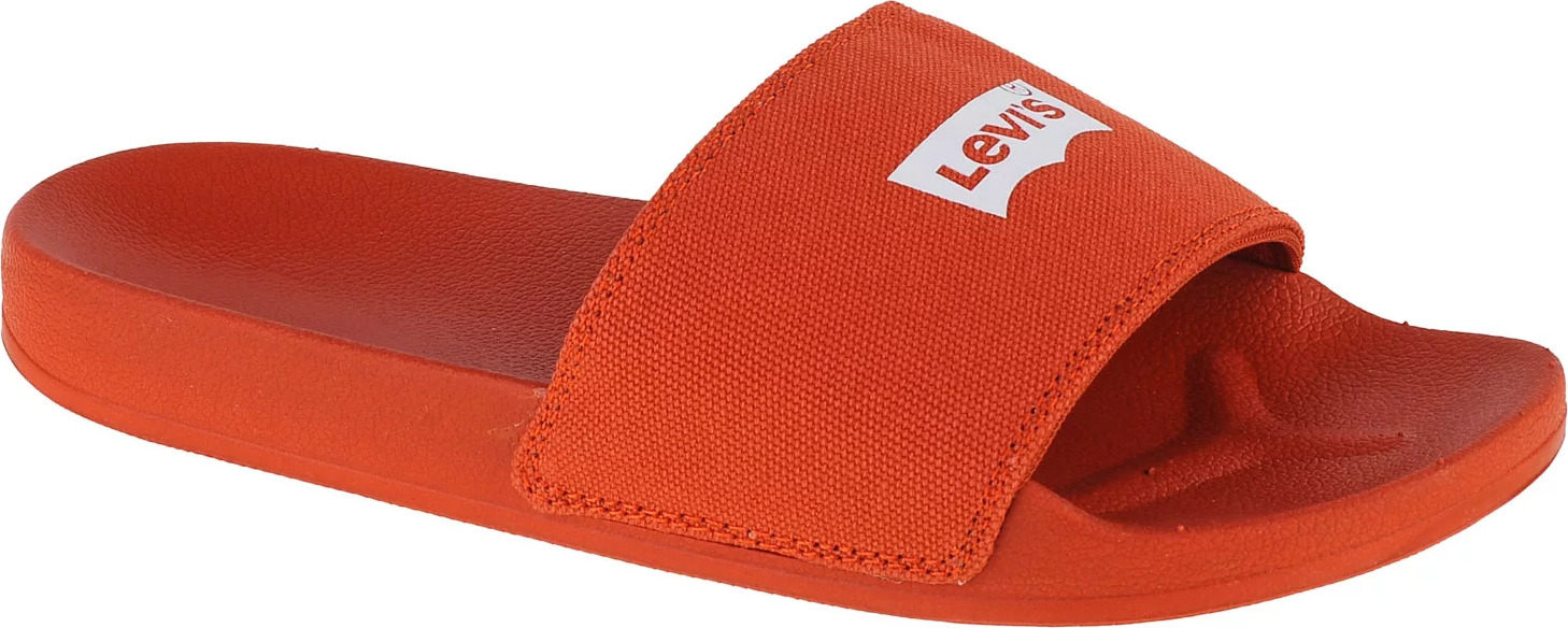 Oranžové nazouváky Levi's June Batwing