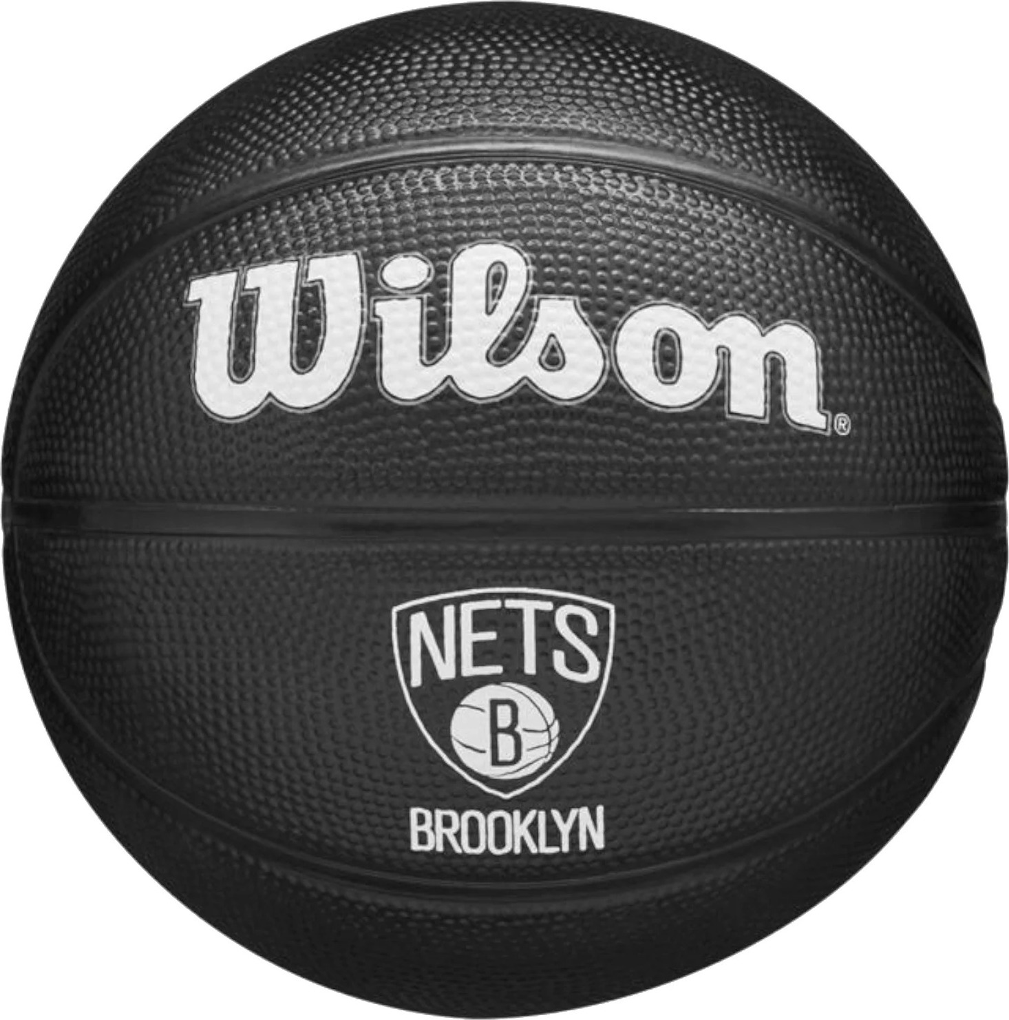 BASKETBALOVÝ MÍČ WILSON TEAM TRIBUTE BROOKLYN NETS MINI BALL WZ4017604XB Velikost: 3