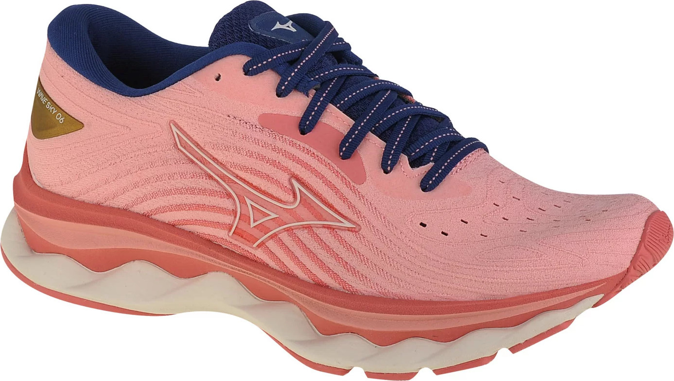 Lososové běžecké boty Mizuno Wave Sky 6 (Velikost 37)