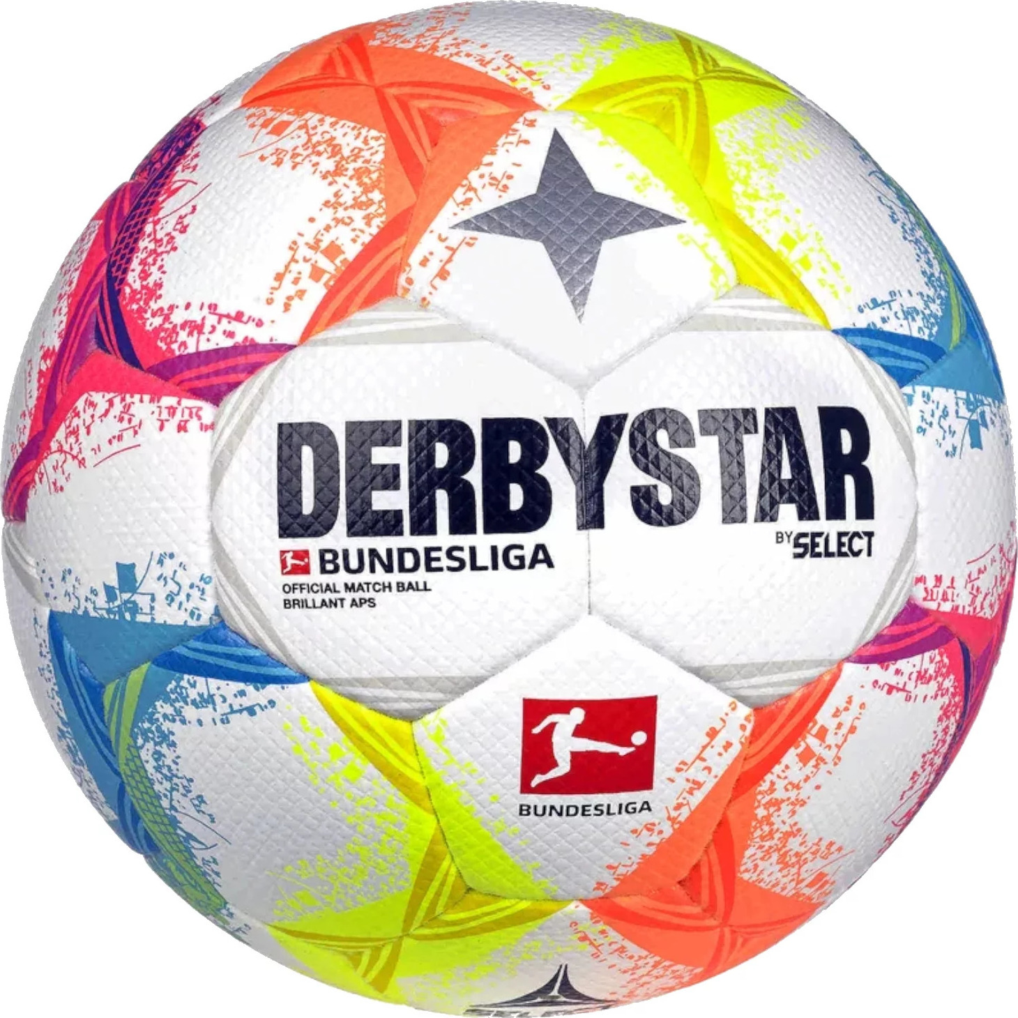 FOTBALOVÝ MÍČ DERBYSTAR BUNDESLIGA BRILLANT APS V22 BALL 1808500022 Velikost: 5