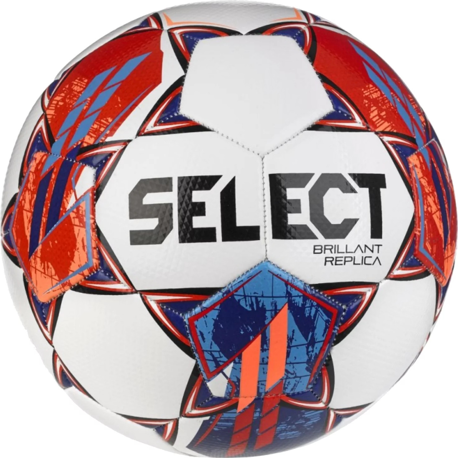 FOTBALOVÝ MÍČ SELECT BRILLANT REPLICA V23 BALL BRILLANT REPLICA WHT-RED Velikost: 3