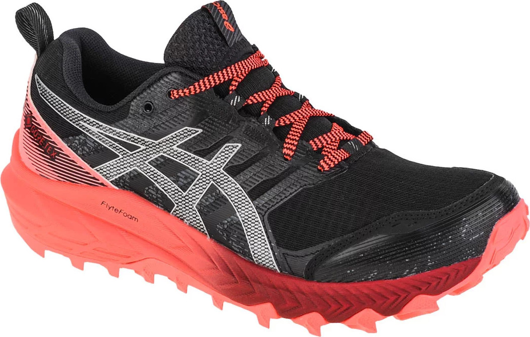 ČERNO-ORANŽOVÉ DÁMSKÉ TENISKY ASICS GEL-TRABUCO 9 G-TX 1012A900-003 Velikost: 36