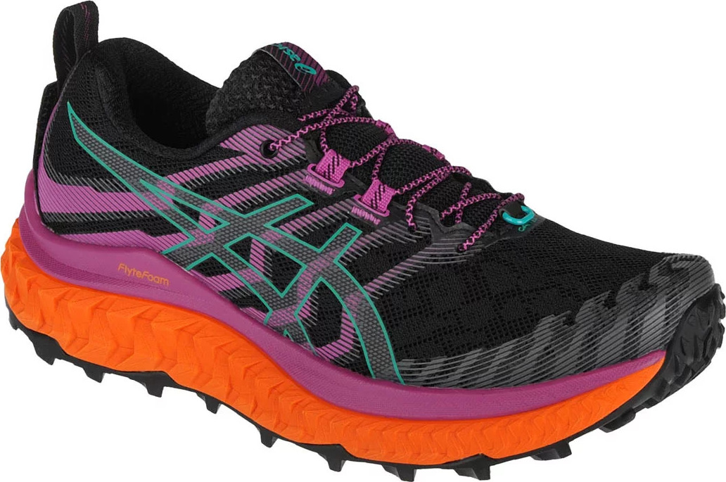 ČERNO-FIALOVÉ DÁMSKÉ TENISKY ASICS TRABUCO MAX 1012A901-002 Velikost: 44.5