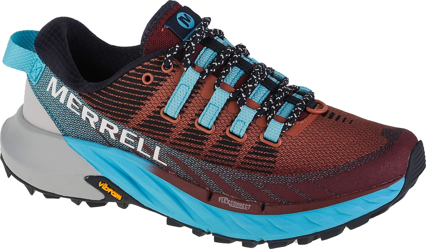Vínové běžecké boty Merrell Agility Peak 4 (Velikost 36)