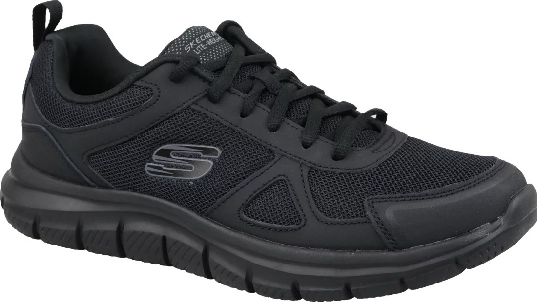 ČERNÉ PÁNSKÉ TENISKY SKECHERS TRACK-SCLORIC 52631-BBK Velikost: 41.5