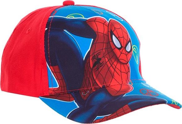 Červeno-modrá kšiltovka Spider-Man Marvel (Velikost 52)