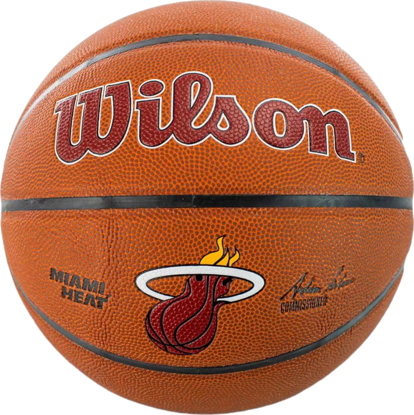 BASKETBALOVÝ MÍČ WILSON TEAM ALLIANCE MIAMI HEAT BALL WTB3100XBMIA Velikost: 7