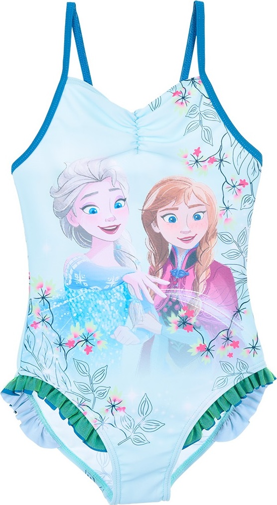 SVĚTLE MODRÉ PLAVKY S POTISKEM DISNEY FROZEN Velikost: 104