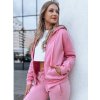 Růžová tepláková souprava na zip DRESLILLY II