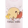 Světle růžové pyžamo The Lion King Hakuna Matata