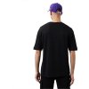 Černé pánské tričko New Era NBA Los Angeles Lakers Script Mesh Tee