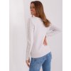 Světle šedý svetr s copánkovým vzorem (Velikost ONE SIZE)