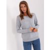 Šedý vzorovaný svetr (Velikost ONE SIZE)