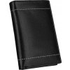 4U Cavaldi černá sada s peněženkou a pouzdrem na karty B038