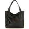 Černá kožená kabelka MAZZINI - Portofino Max