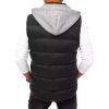 Černá pánská prošívaná vesta