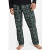 Černo- zelené kárované pánské pyžamo