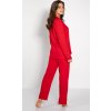 Luxusní dámské červené viskózové pyžamo - The One