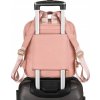 Peterson Světle růžový stylový batoh