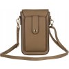 Peterson Tmavě béžová mini kabelka s klopou
