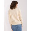 Smetanový teplý svetr s rolákem