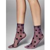 Samotové ponožky s puntíky Veneziana Kylie