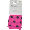 Samotové ponožky s puntíky Veneziana Kylie