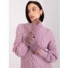 Fialové elegantní rukavice