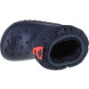 Tmavě modré chlapecké sněhule Crocs Classic Neo Puff Boot Toddler