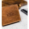 Světle hnědá kožená pánská peněženka Always Wild (Velikost ONE SIZE)