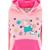 Peppa Pig světle růžová dívčí mikina