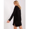 Černé rolákové šaty (Velikost ONE SIZE)