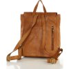 MARCO MAZZINI Světle hnědý kožený batoh