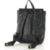 MARCO MAZZINI Černý kožený batoh