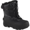 Černé dětské sněhule Columbia Bugaboot Celsius WP Snow Boot