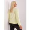 Světle žluté jednobarevné tričko