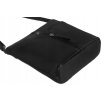 Peterson Černá kožená crossbody kabelka
