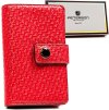 Peterson Červená střední peněženka Y518