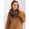 Camel vzorovaná komínová šála